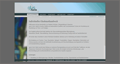 Desktop Screenshot of glas-in-form.de